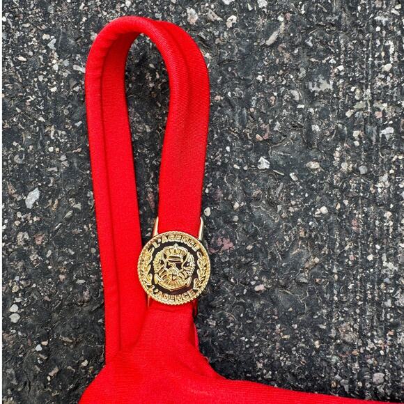 L'AGENCE Remi Shimmer One-Piece Swimsuit Size Small - Picture 5 of 11